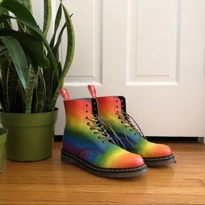 Rare rainbow doc martens